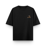 Tactical Beast 4 x 4 Oversized Black Cotton T-shirt