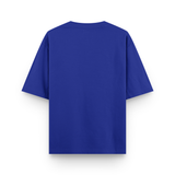 Blue t-shirt on a white background
