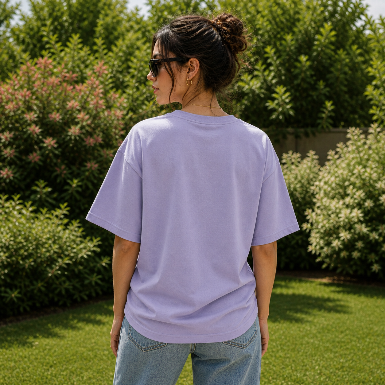 Diet Joke Humour Lavender Cotton Oversized T shirt