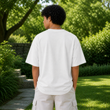 F The World Street Cotton Oversized White T-Shirt