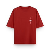 Honored One Gojo Cotton Oversized Anime Red T-shirt