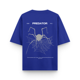 Predator Spider Oversized Royal Blue T-Shirt