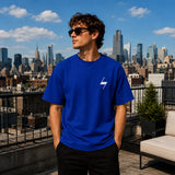 Royal Blue Signature Oversized Cotton Unisex T shirt