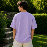 SRCSL Creative Culture Oversized Logo T shirt Lavender