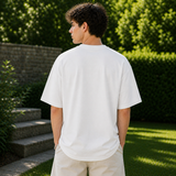 SRCSL Creative Culture Oversized Logo T shirt White