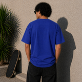 Surcasual Oversized Royal Blue T-Shirt – Premium Cotton Casual Streetwear