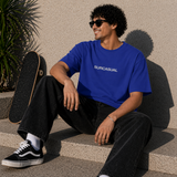 Surcasual Oversized Royal Blue T-Shirt – Premium Cotton Casual Streetwear