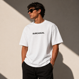 Surcasual Oversized White T-Shirt – Premium Cotton Casual Streetwear