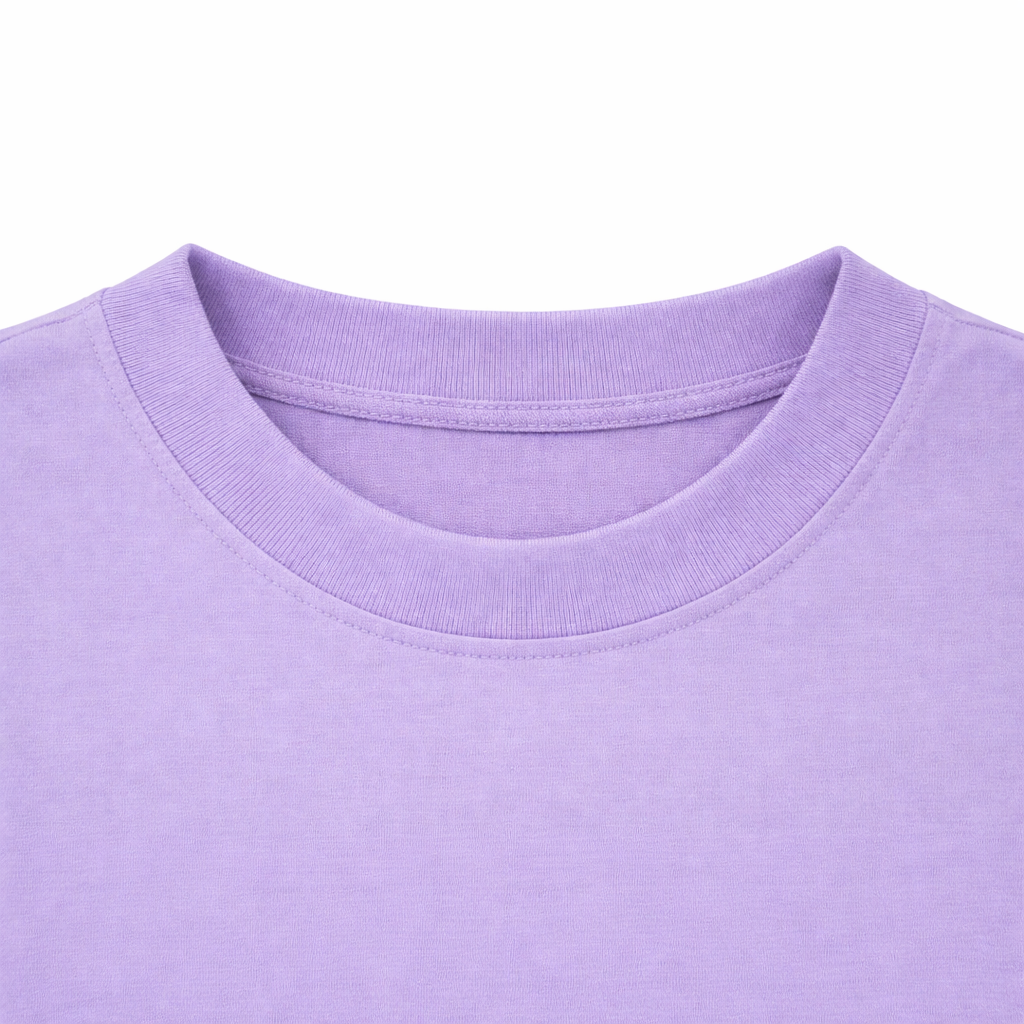 Surcasual Oversized Lavender T-Shirt – Premium Cotton Casual Streetwear