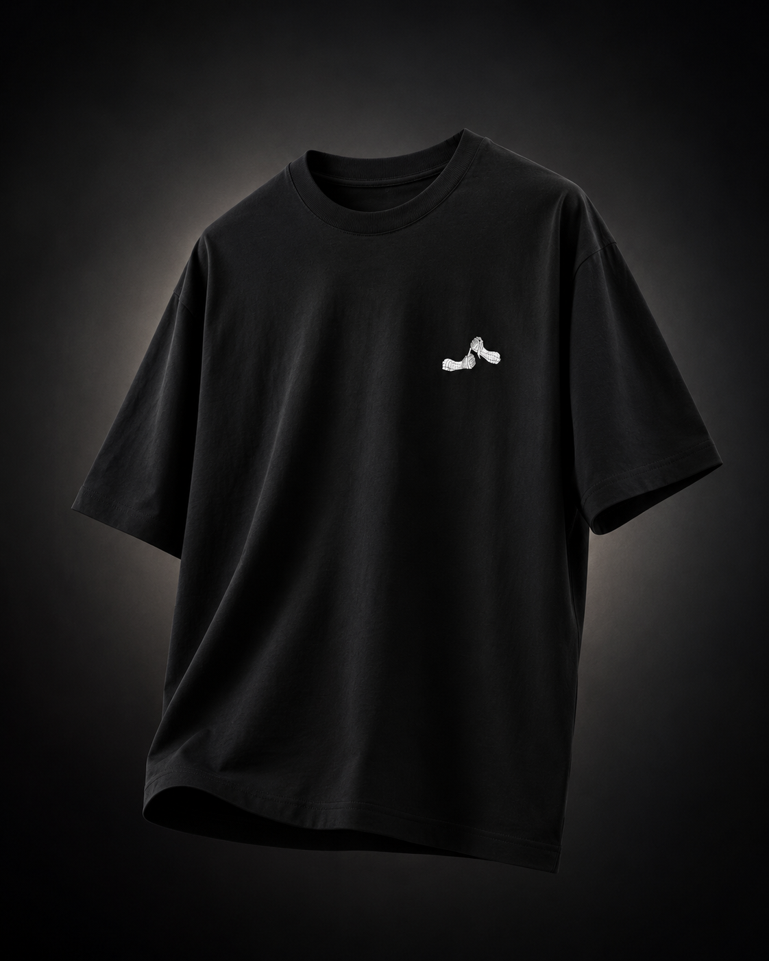Why Not Me Rock Lee Edition Black Oversized T-Shirt