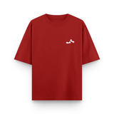 Why Not Me Rock Lee Edition Red Oversized T-Shirt