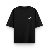 Why Not Me Rock Lee Edition Black Oversized T-Shirt